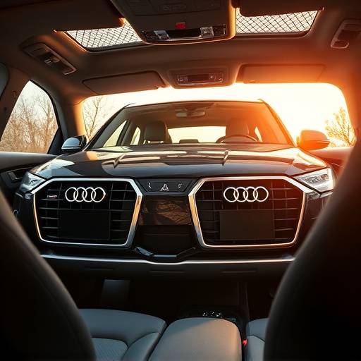 Audi Q5 - SUV familiar, color gris, amplio y confortable.
