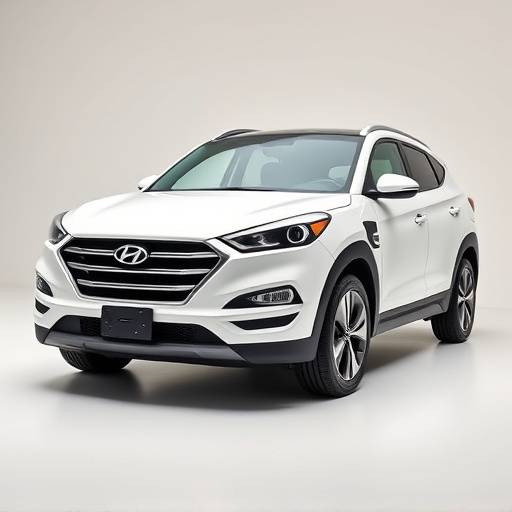 Hyundai Tucson - Híbrido enchufable, color blanco, eficiencia y sostenibilidad.