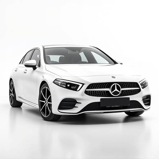 Mercedes Clase A - Modelo 2023, color blanco, elegante y potente.